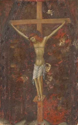 Die Kreuzigung (Rückseite), ca. 1415
